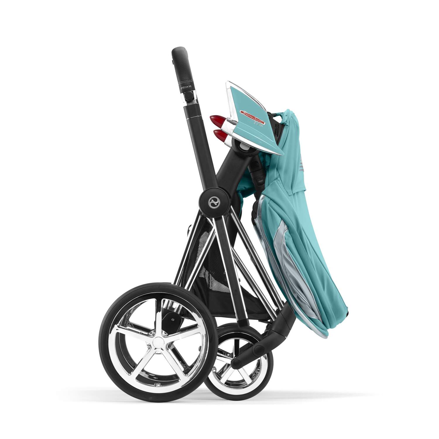עגלת תינוק יוקרתית Priam 4 Capsule בעיצוב Jeremy Scott Car - Image 3
