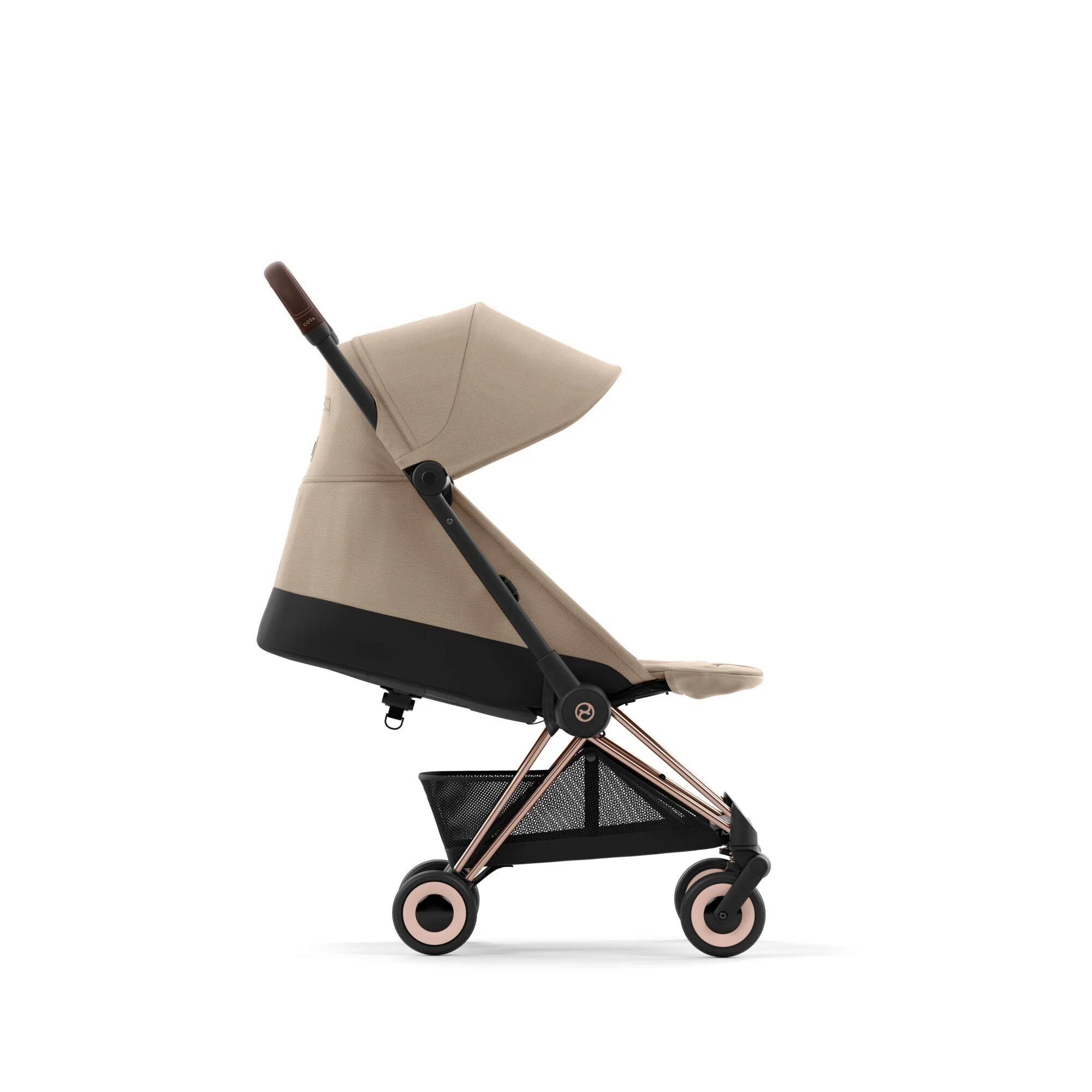 עגלת תינוק Coya רוזגולד Cozy Beige - Image 6